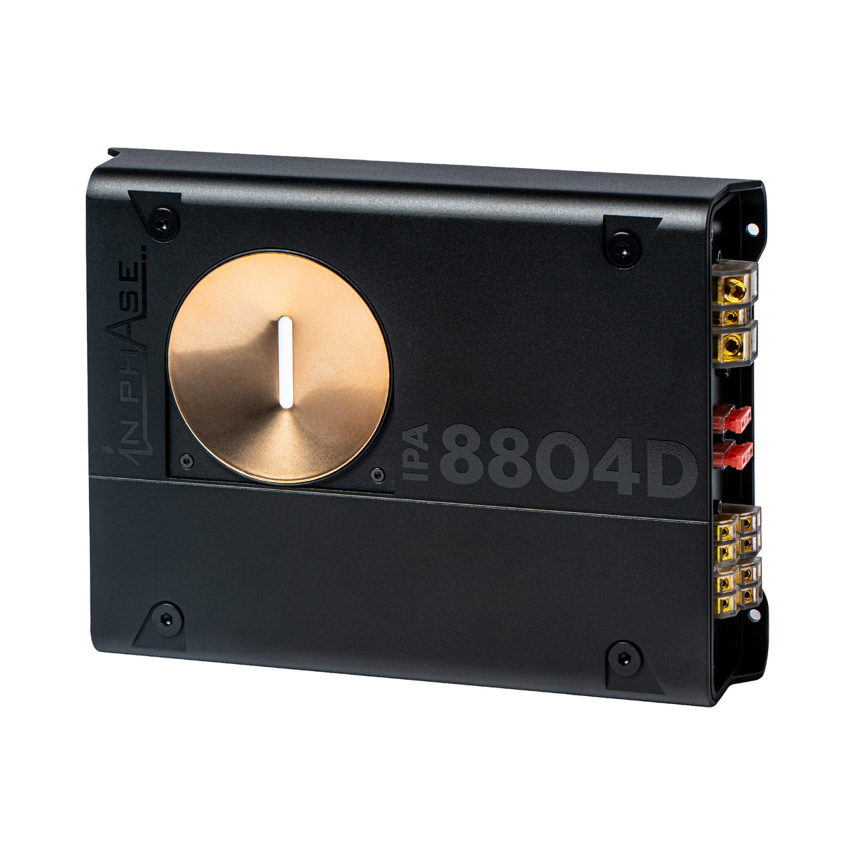 IN PHASE IPA8804D – 600W RMS 2Ω 4-CHANNEL CLASS D AMPLIFIER