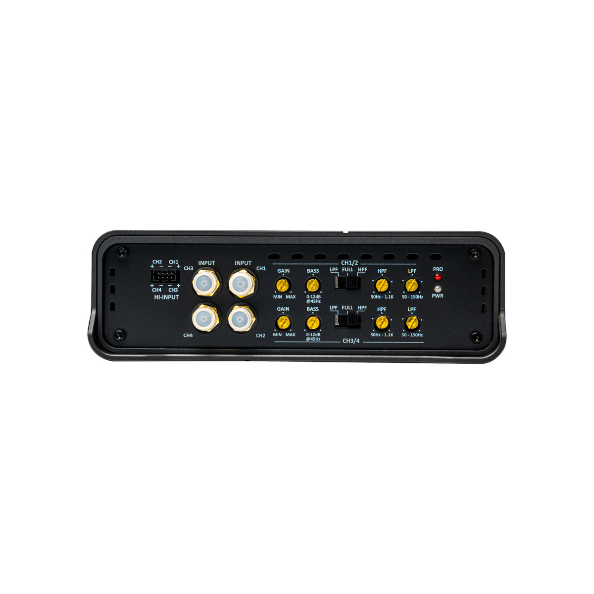 IN PHASE IPA8804D – 600W RMS 2Ω 4-CHANNEL CLASS D AMPLIFIER