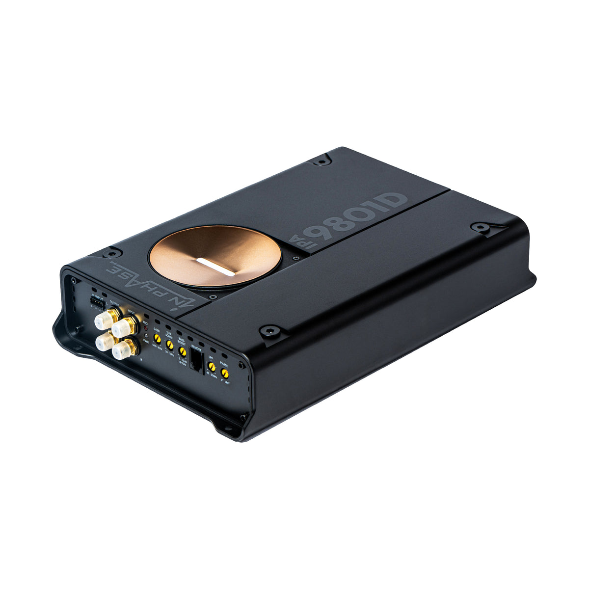 IN PHASE IPA9801D – 1,200W RMS 1Ω MONO CLASS D SUBWOOFER AMPLIFIER