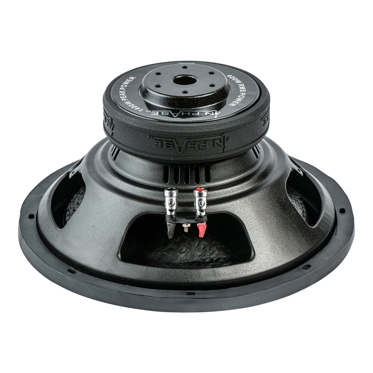In Phase XT-10D2 Kevlar Cone 1Ω or 4Ω Dual Voice Coil 1200W Peak Power Subwoofer