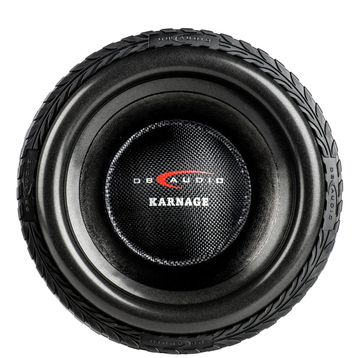 DB Audio KARNAGE 15000W 12" Dual 1Ω Voice Coil SPL SINGLE Subwoofer