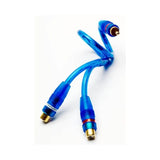 In Phase IP2F RCA Splitter Lead 2 Female to 1 Male