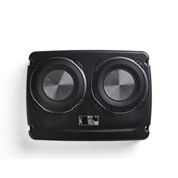 In Phase USW12 Dual underseat active subwoofer system 600 watts with bass and phase wired remote control